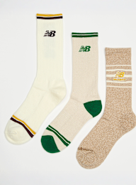 New Balance, 3 PACK - MIXED NB LOGOS CREW -  multicolor, multi-colour, Image 1 of 2