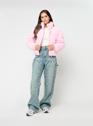 Karl Kani, Og K Corduroy Short Puffer Jacket, light pink, Image 5 of 5