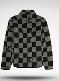 Karl Kani, Og Teddy Zip Jacket Junior, black, Image 2 of 4