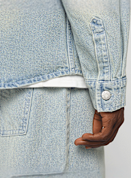 Karl Kani, OG K Western Denim Overshirt, niebieski, Obraz 4 z 5