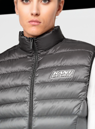 Karl Kani, Kani Sport Gradient Light Puffer Vest, grey, Image 3 of 4