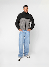 Karl Kani, Signature Rubber Patch Teddy Zip Jacket, zwart, Afbeelding 4 van 4