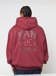 Karl Kani, Kani Western Os Zip Hoodie, red, Image 1 of 5