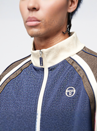 Sergio Tacchini, Ghibli Piquet Tracktop, brown, Image 3 of 4