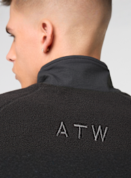 HALO, Windproof Teddyfleece Jacket, zwart, Afbeelding 4 van 5