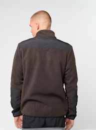 HALO, Blocked Zip Fleece, brązowy, Obraz 2 z 6