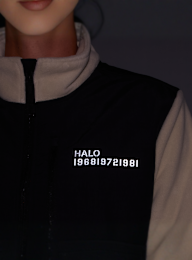 HALO, HALO BLOCKED ZIP FLEECE chocolate torte, beige, Image 5 of 6