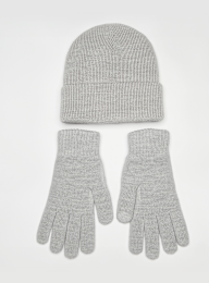 adidas Originals, Glove + Beanie Pack, grey, Image 2 of 3