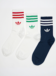 adidas Originals, 3 PACK - Crew Socks, multi-colour, Image 1 of 2