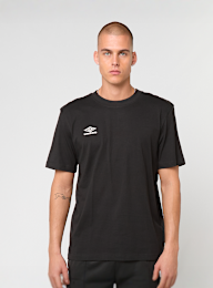 Umbro, INDUSTRY GRAPHIC TEE brilliant white, black, Image 2 of 5
