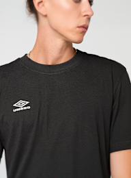 Umbro, INDUSTRY GRAPHIC TEE brilliant white, black, Image 3 of 5