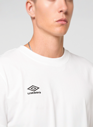 Umbro, INDUSTRY GRAPHIC TEE brilliant white, white, Image 3 of 5