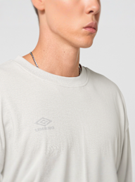 Umbro, BOX GRAPHIC TEE harbor mist, grey, Image 3 of 5
