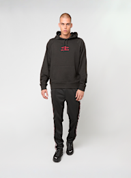 Umbro, ICONIC HOODIE black/chili pepper, black, Image 4 of 4