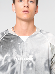 Umbro, PANELLED RAGLAN SHIRT black, grey, Image 3 of 4