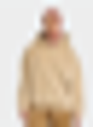 adidas Originals, Essentials Teddy Crop Hoodie, beż, Obraz 1 z 5