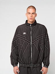 Umbro, RELAXED TRACK JACKET dark navy/white sand/vista blue, black, Image 1 of 4