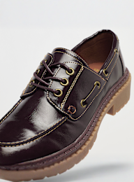 Decibel, Boatshoe cognac pu, red, Image 6 of 7