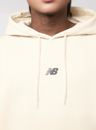 New Balance, Globe Graphic Hoodie, beige, Image 3 of 6