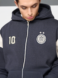 Prohibited, Cup Zip-Hoodie Dark Grey, blue, Image 3 of 7