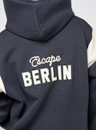 Prohibited, Cup Zip-Hoodie Dark Grey, blue, Image 6 of 7