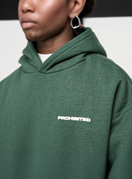 Prohibited, Hoodie British Racing Green, green, Image 3 of 5