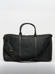 Jordan, JAM MONOGRAM DUFFLE BAG black,gold, black, Image 3 of 6