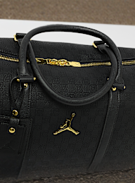 Jordan, JAM MONOGRAM DUFFLE BAG black,gold, black, Image 6 of 6