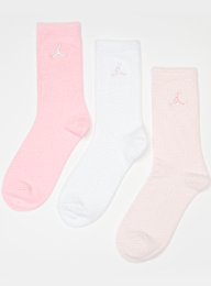 Jordan, 3 PACK - Super Soft Cozy Crew Socks, multi-colour, Image 1 of 2