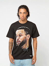Mitchell & Ness, NBPA Real Big Face Tee Stephan Curry, zwart, Afbeelding 1 van 5