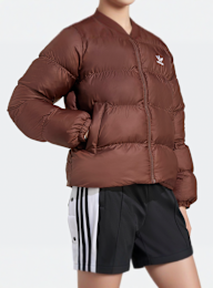 adidas Originals, Short Puffer Jacket, brown, Image 4 of 5
