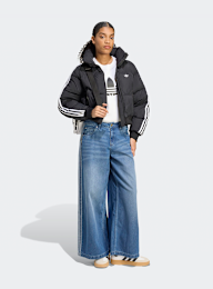 adidas Originals, Cropped Puff Jacket, zwart, Afbeelding 5 van 5