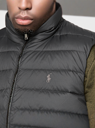 Polo Ralph Lauren, CLDN WLD VST-INSULATED-VEST red, black, Image 3 of 4
