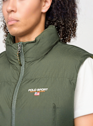 Polo Ralph Lauren, CLDN WLD VST-INSULATED-VEST polo black, green, Image 3 of 6