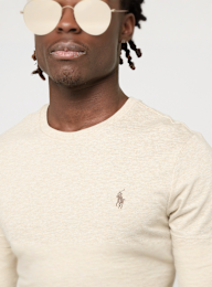 Polo Ralph Lauren, SSRLXDTEEM2-SHORT SLEEVE-T-SHIRT polo black/white, beige, Image 3 of 4