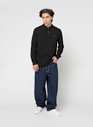 Polo Ralph Lauren, LSKCCMSLM2-LONG SLEEVE-KNIT polo black, black, Image 4 of 4