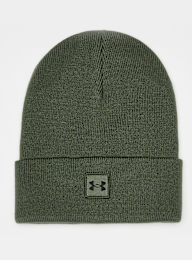 Under Armour, UA Halftime Cuff Beanie marine OD green/black, green, Image 1 of 3