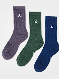 Jordan, 3 PACK - Everyday Crew Socks, multi-colour, Image 1 of 2