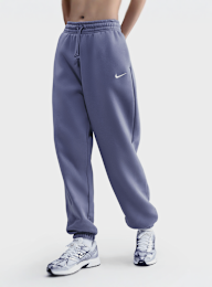 Nike, Sportswear Phoenix Fleece High-Waisted Oversized Sweatpants, fioletowy, Obraz 1 z 4