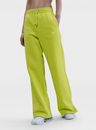 Nike, Sportswear Phoenix Fleece High-Waisted Wide-Leg Pants, groen, Afbeelding 1 van 3
