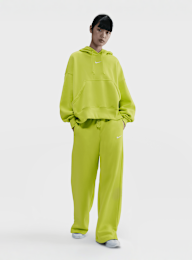 Nike, Sportswear Phoenix Fleece High-Waisted Wide-Leg Pants, groen, Afbeelding 3 van 3