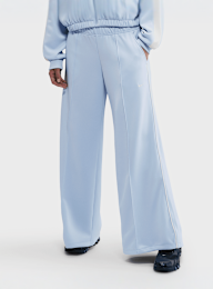 Nike, Sportswear Mid-Rise Wide-Leg Track Pants, blauw, Afbeelding 1 van 5