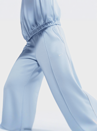 Nike, Sportswear Mid-Rise Wide-Leg Track Pants, blauw, Afbeelding 3 van 5