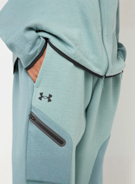 Under Armour, Unstoppable Fleece Jogger, turquoise, Image 3 of 4