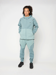 Under Armour, Unstoppable Fleece Jogger, turquoise, Image 4 of 4
