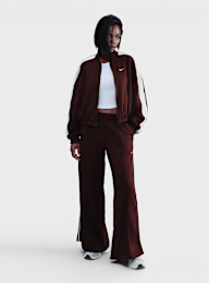 Nike, Sportswear Mid-Rise Wide-Leg Track Pants, rood, Afbeelding 5 van 5