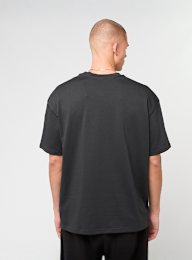 Under Armour, Woven Label Heavyweight Short Sleeve, zwart, Afbeelding 2 van 4