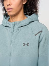 Under Armour, Unstoppable Fleece Full-Zip Hoodie, blauw, Afbeelding 3 van 5