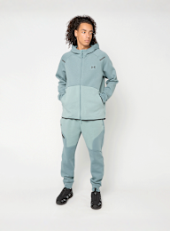 Under Armour, Unstoppable Fleece Full-Zip Hoodie, blauw, Afbeelding 5 van 5