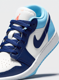 Jordan, Air Jordan 1 Low (GS), niebieski, Obraz 7 z 8